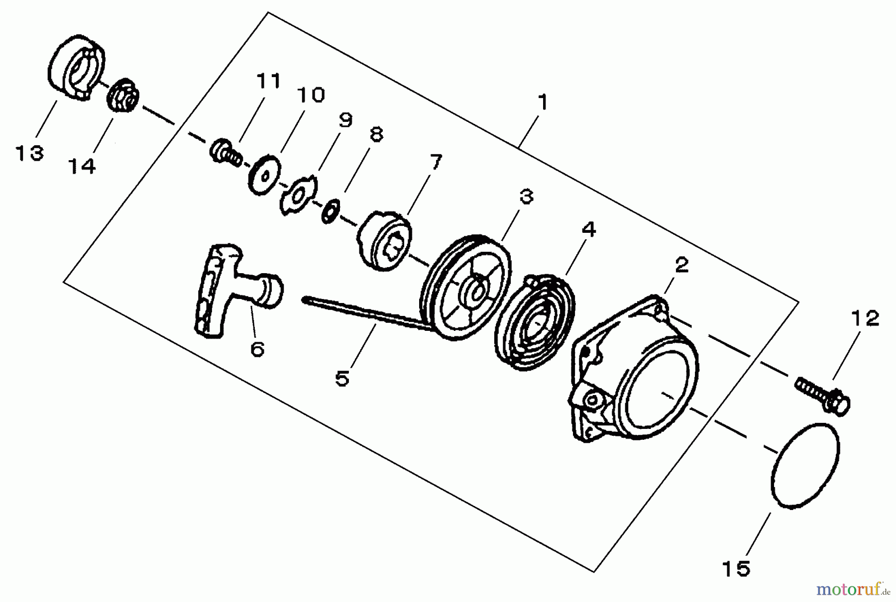 Shindaiwa Bläser / Sauger / Häcksler / Mulchgeräte EB630RT (EPA) - Shindaiwa Back Pack Blower Starter