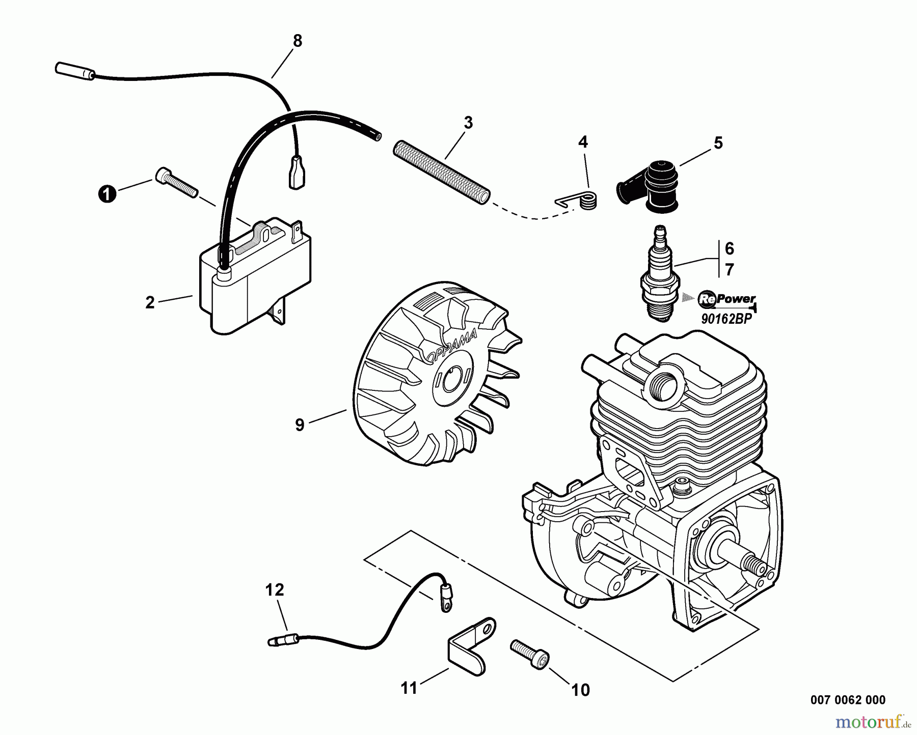 Shindaiwa Trimmer, Faden / Bürste T235 - Shindaiwa String Trimmer, Ignition