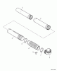 Shindaiwa EB633RT - Back Pack Blower, S/N: P02511001001 - P02511999999 Ersatzteile Blower Tubes