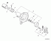 Shindaiwa AHS242 - Articulating Hedge Trimmer, S/N: T17811001001 - T1781199999 Ersatzteile Clutch, Fan Case