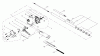 Shindaiwa T2510 - String Trimmer Ersatzteile Outer Tube, Throttle Lever