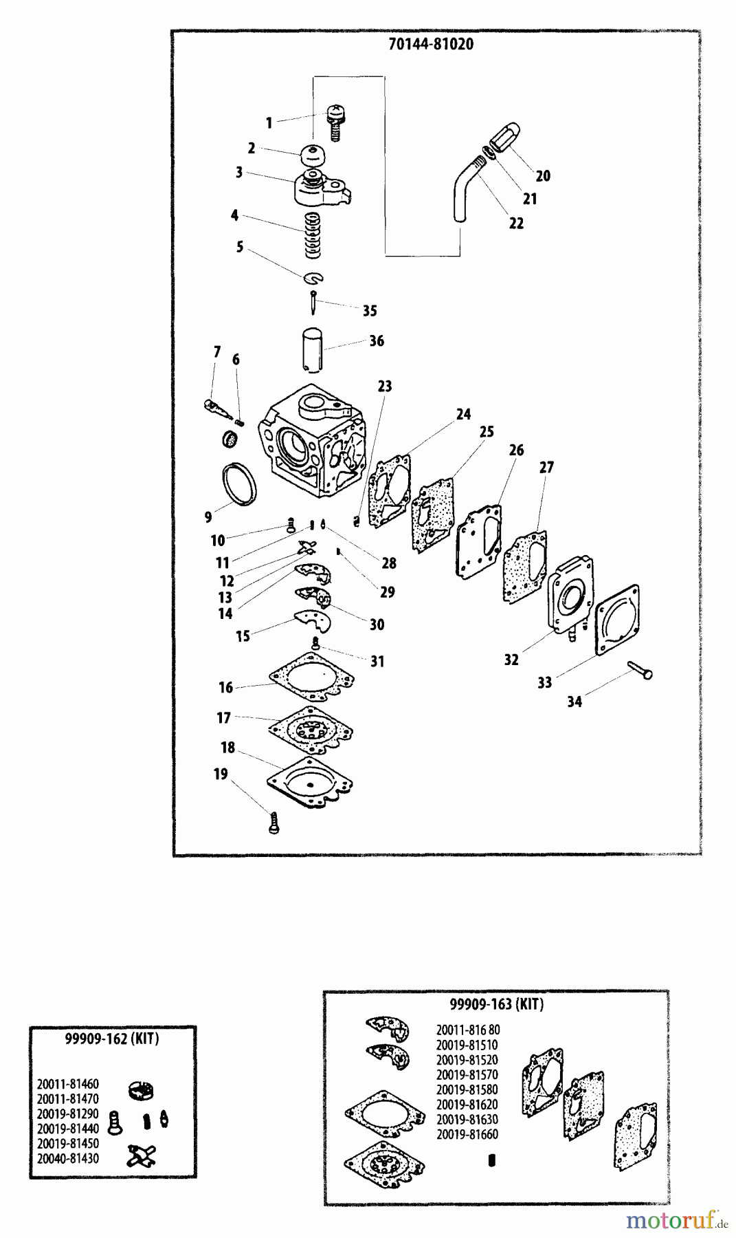 Shindaiwa Trimmer, Faden / Bürste T260B - Shindaiwa String Trimmer Carburetor -- EPA & CARB Changes