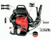 Shindaiwa EB633RT - Back Pack Blower, Ersatzteile Labels