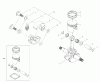 Shindaiwa T261B - String Trimmer Ersatzteile Clutch, Piston
