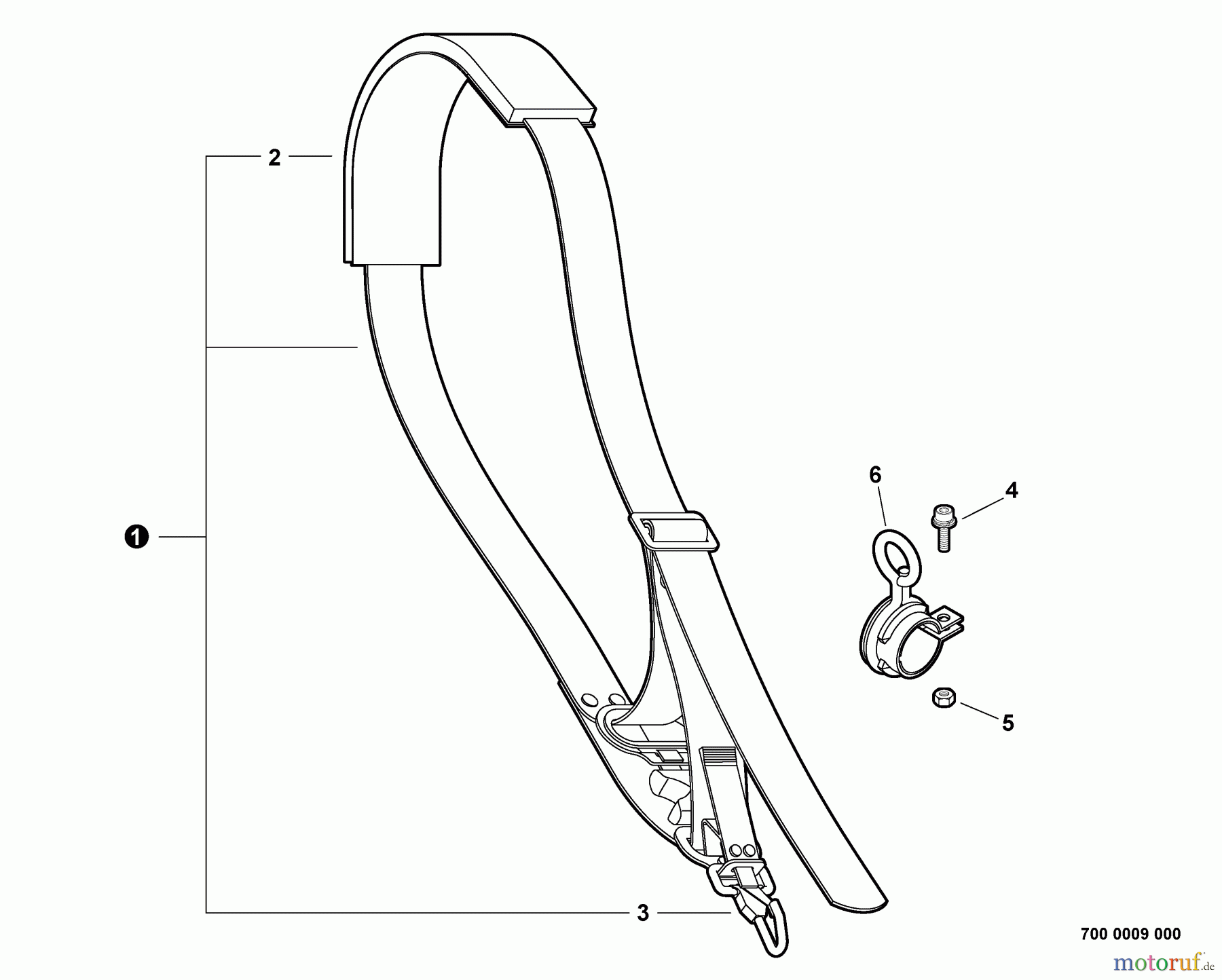 Shindaiwa Trimmer, Faden / Bürste T282X - Shindaiwa String Trimmer, Shoulder Strap