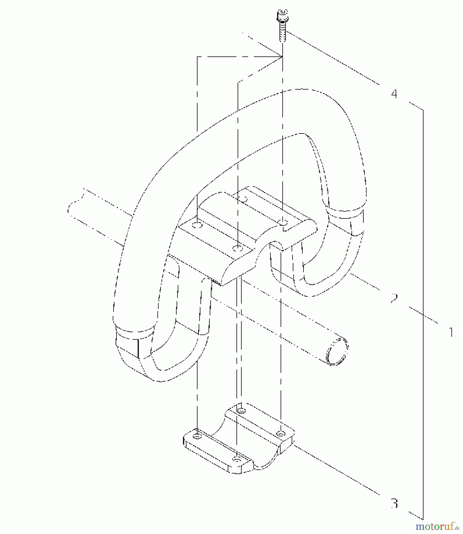 Shindaiwa Trimmer, Faden / Bürste T3410 - Shindaiwa String Trimmer Handle