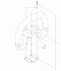 Shindaiwa T3410 - String Trimmer Ersatzteile Handle