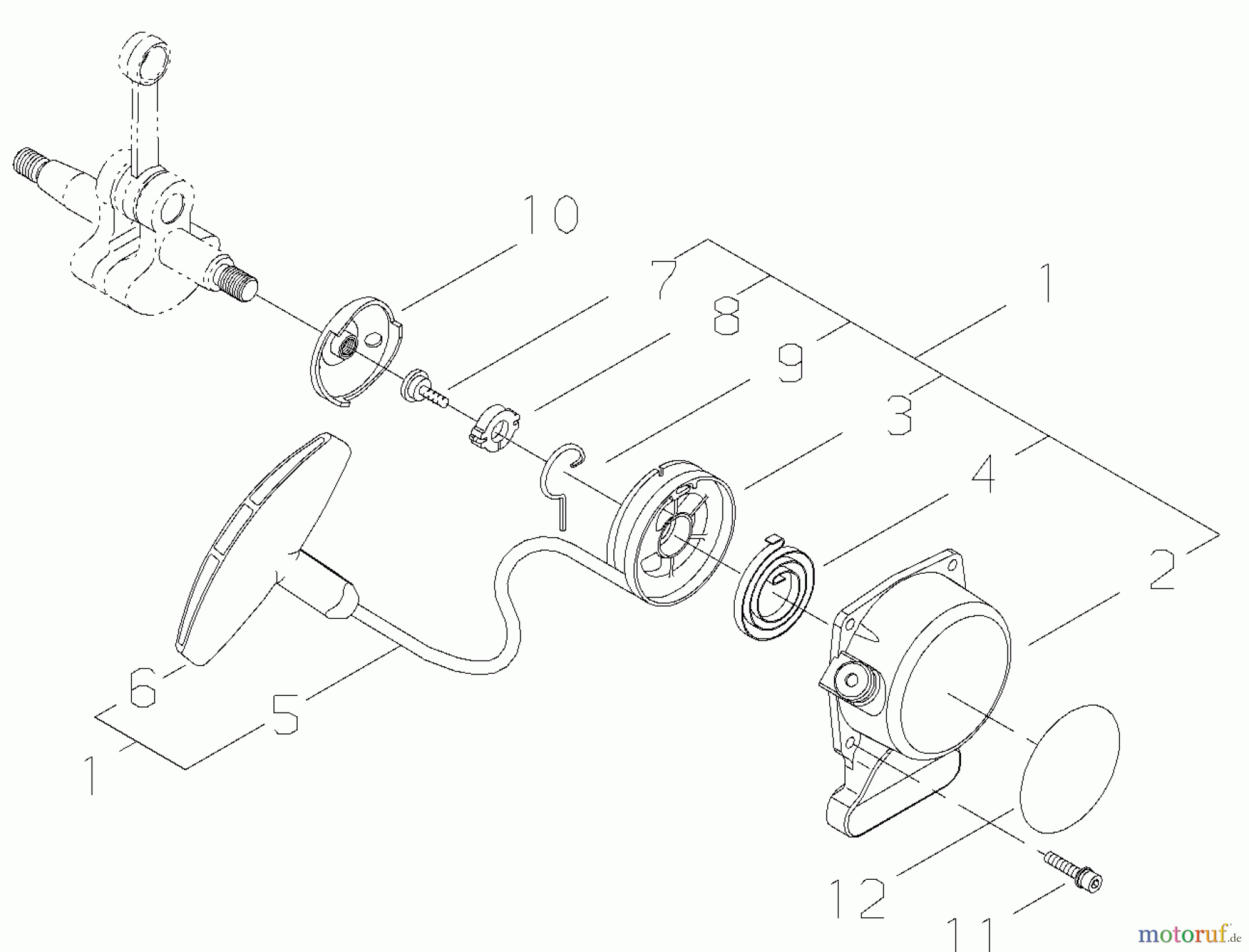 Shindaiwa Trimmer, Faden / Bürste T3410 - Shindaiwa String Trimmer Starter