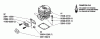 Shindaiwa T350 - String Trimmer Ersatzteile Cylinder