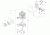 Shindaiwa GP344 - Water Pump, S/N: T15912001001 - T15912999999 Ersatzteile Cylinder, Exhaust, Intake
