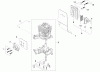 Shindaiwa GP344 - Water Pump, S/N: T16011001001 - T16011999999 Ersatzteile Cylinder, Exhaust, Intake