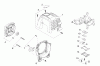Shindaiwa GP344 - Water Pump, S/N: T16113001001 - T16113999999 Ersatzteile Engine Cover, Fan Cover, Reed Valve