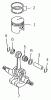 Shindaiwa GP450 - Water Pump Ersatzteile Crankshaft Assembly