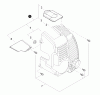 Shindaiwa EB802RT - Back Pack Blower, S/N: P34413001001 - P34413999999 Ersatzteile Engine Cover