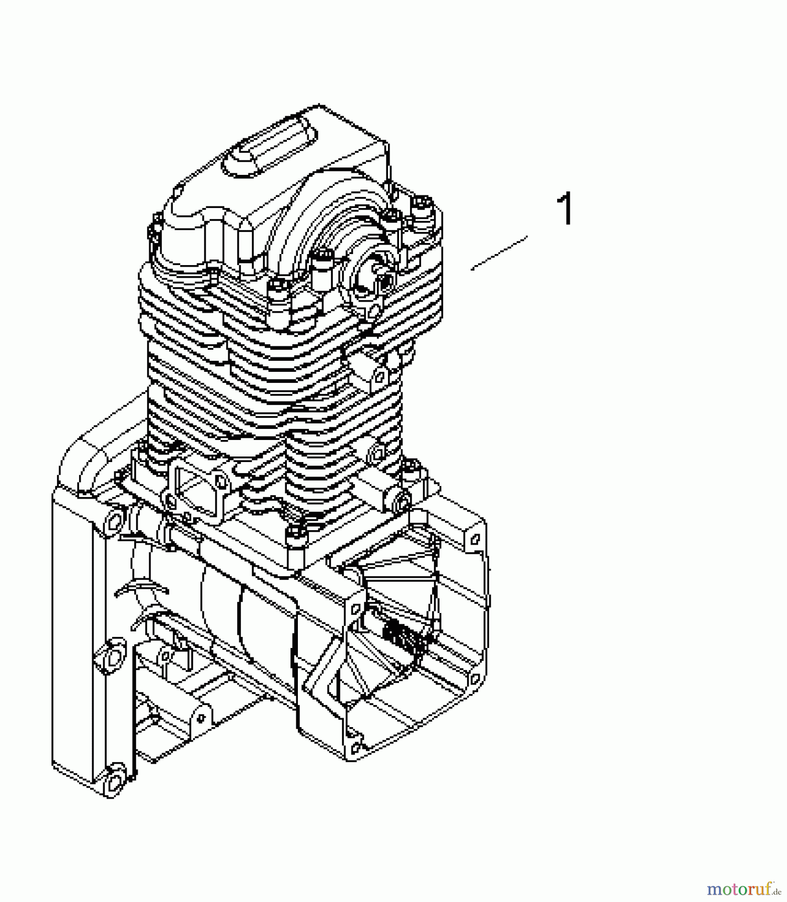Shindaiwa Bläser / Sauger / Häcksler / Mulchgeräte EB8520RT - Shindaiwa Back Pack Blower Short Block