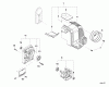 Shindaiwa EB854 - Back Pack Blower, S/N: T14112001001 - T14112999999 Ersatzteile Crankcase, Engine Cover