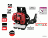Shindaiwa EB854 - Back Pack Blower, S/N: T14112001001 - T14112999999 Ersatzteile Labels