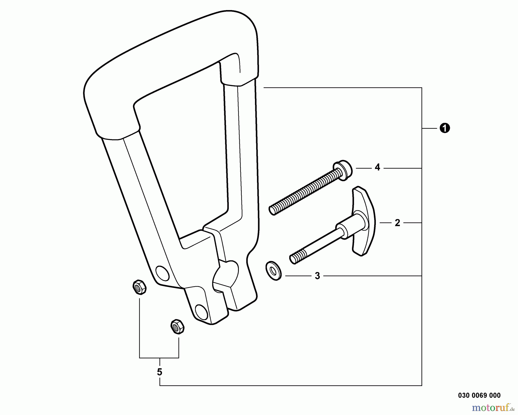  Shindaiwa Kantenschneider LE242 - Shindaiwa Hand Held Edger, S/N: T17013001001 - T17013999999 Front Handle