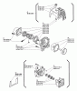 Shindaiwa LE250 - Hand Held Edger Ersatzteile Motor Housing