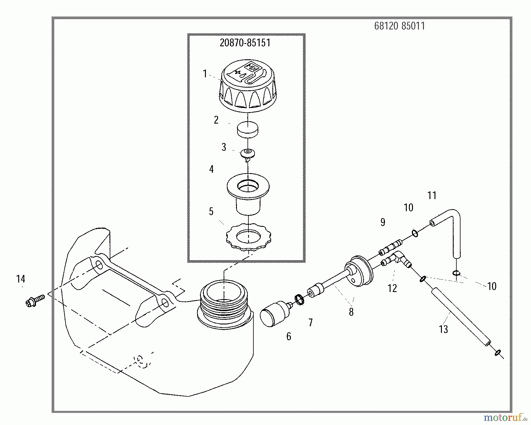 Shindaiwa Heckenscheren 22DH - Shindaiwa Hedge Trimmer, Dual-Sided Fuel Tank