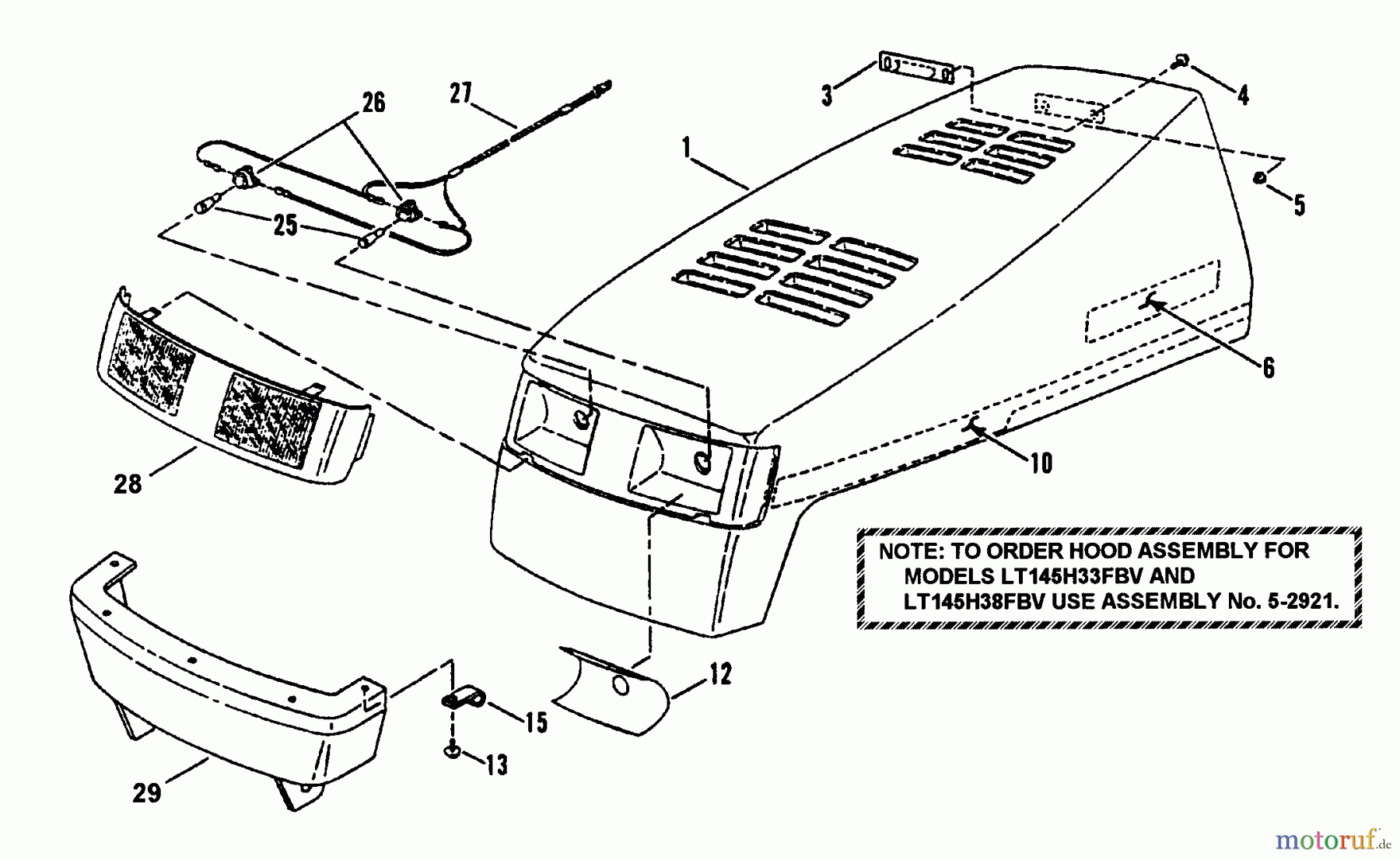  Snapper Rasen- und Gartentraktoren LT145H38FBV (84356) - Snapper 38