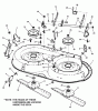 Snapper LT145H38FBV (84356) - 38" Lawn Tractor, 14.5 HP, Hydro Drive, Series F Ersatzteile 38" Cutting Deck Sub-Assembly