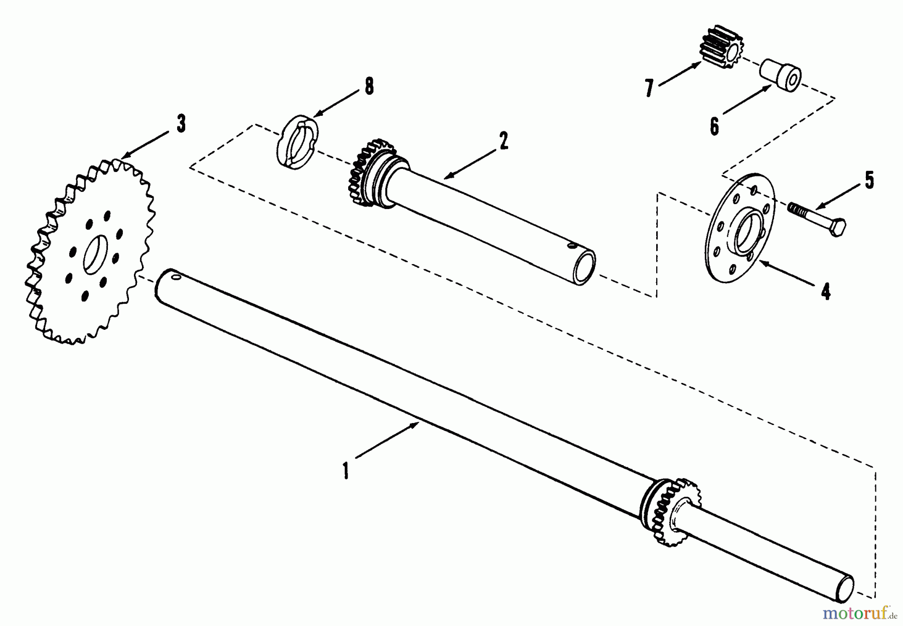  Snapper Rasen- und Gartentraktoren LT16001 - Snapper 16 HP Lawn Tractor, Disc Drive, Series 1 Rear Axle-Differential