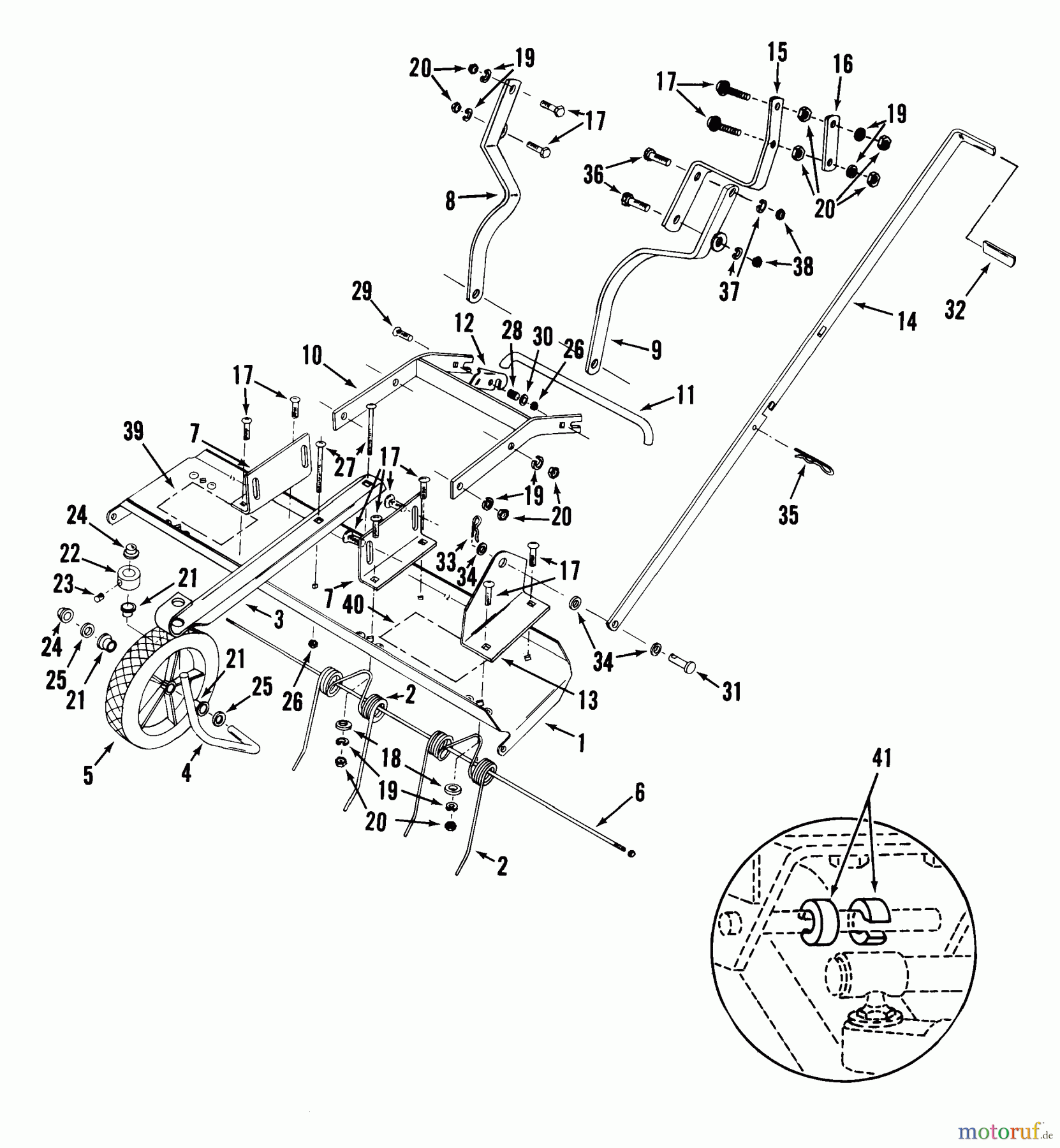 Snapper Rasen- und Gartentraktoren LT16001 - Snapper 16 HP Lawn Tractor, Disc Drive, Series 1 Thatcherizer (00803)