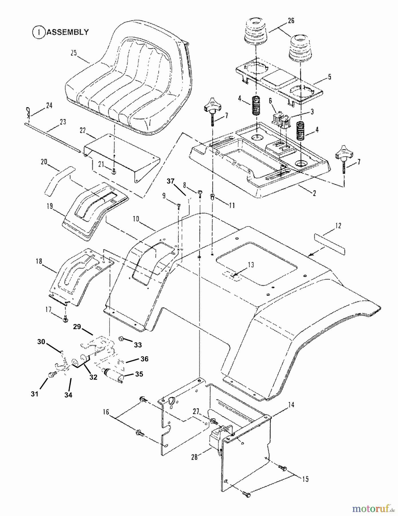 Snapper Zubehör. Rasenmäher 7060947 - Snapper Bag N-Wagon, 30 Bushel WLT180H48GBV2 (84659) 48
