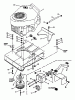 Snapper LT180H48FBV2 - 48" Lawn Tractor, 18 HP, Hydro Drive, Series F Ersatzteile Engine Components Model LT180H48FBV2