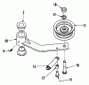 Snapper LT180H48GBV2 (84596) - 48" Lawn Tractor, 18 HP, Hydro Drive, Series G Ersatzteile 48" Drive Idler Arm Assembly
