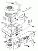 Snapper LT180H48GBV2 (84596) - 48" Lawn Tractor, 18 HP, Hydro Drive, Series G Ersatzteile Engine Components