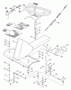 Snapper 7060947 - Bag N-Wagon, 30 Bushel 26657BE 26" 6.5 HP Rear Engine Rider Series 7 Ersatzteile Front End Steering (Part 1)