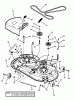 Snapper YZ18386BVE (85694) - 38" Zero-Turn Mower, 18 HP, ZTR Scrambler, Series 6 Ersatzteile 38" MOWER DECK ASSEMBLY (Part 3)