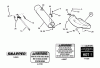 Snapper 7063046 - 33" Yard Cruiser Twin Bag Grass Catcher, Series 1 Ersatzteile Chute Group