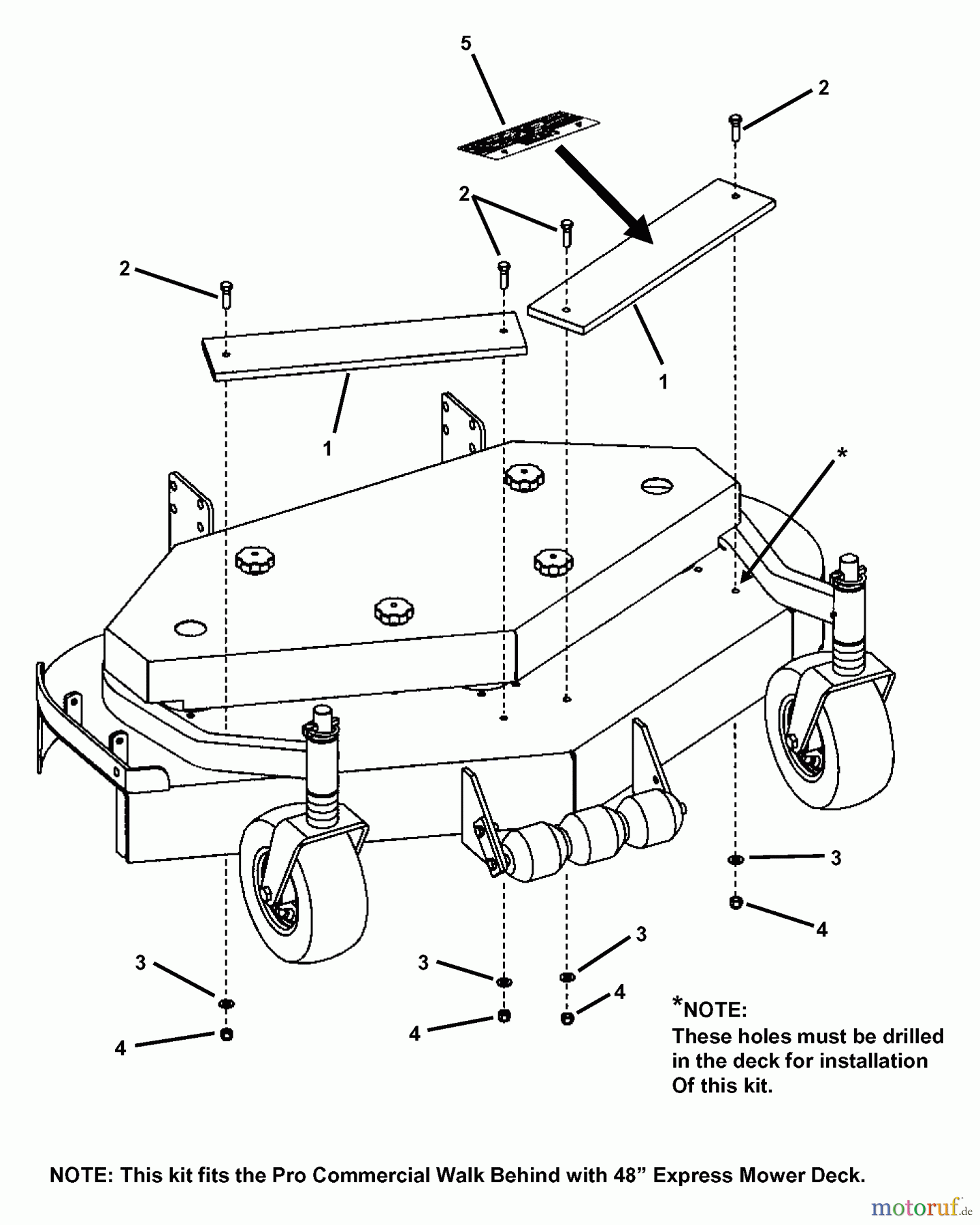 Snapper Zubehör. Rasenmäher 7063091 - Snapper Ballast 48