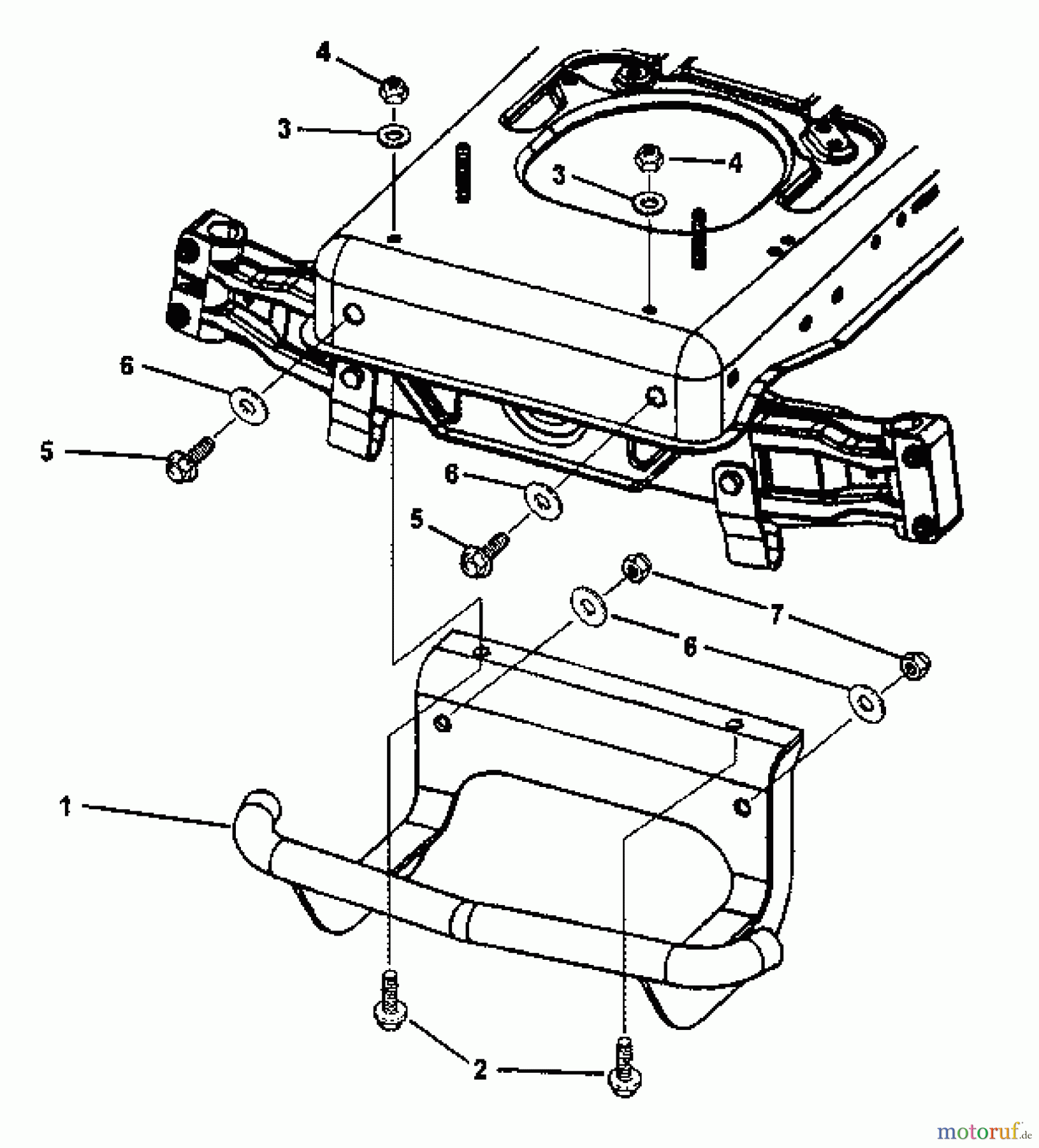 Snapper Zubehör. Rasenmäher 7063123 - Snapper Front Bumper Kit, LT Front Bumper Kit