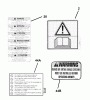 Snapper 7063130 - Clamshell Catcher, 38" R.E.R. Ersatzteile Decals