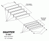 Snapper 7063375 - Twin Bag Catcher, 48" Z-VAC CZT/VZT Ersatzteile Z-Vac CZT/HZT Weight Group