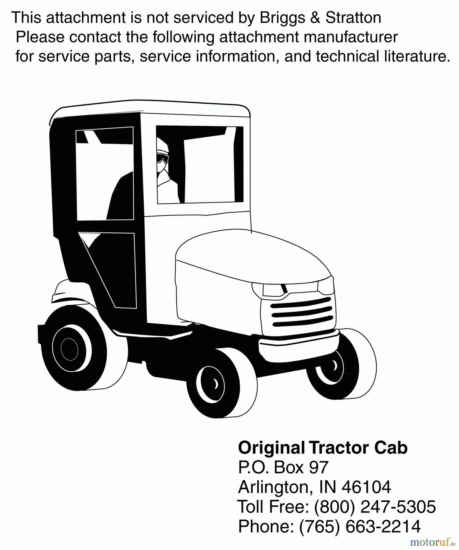 Snapper Zubehör, Schnee 1694921 - Snapper Soft Side Cab Snow cab