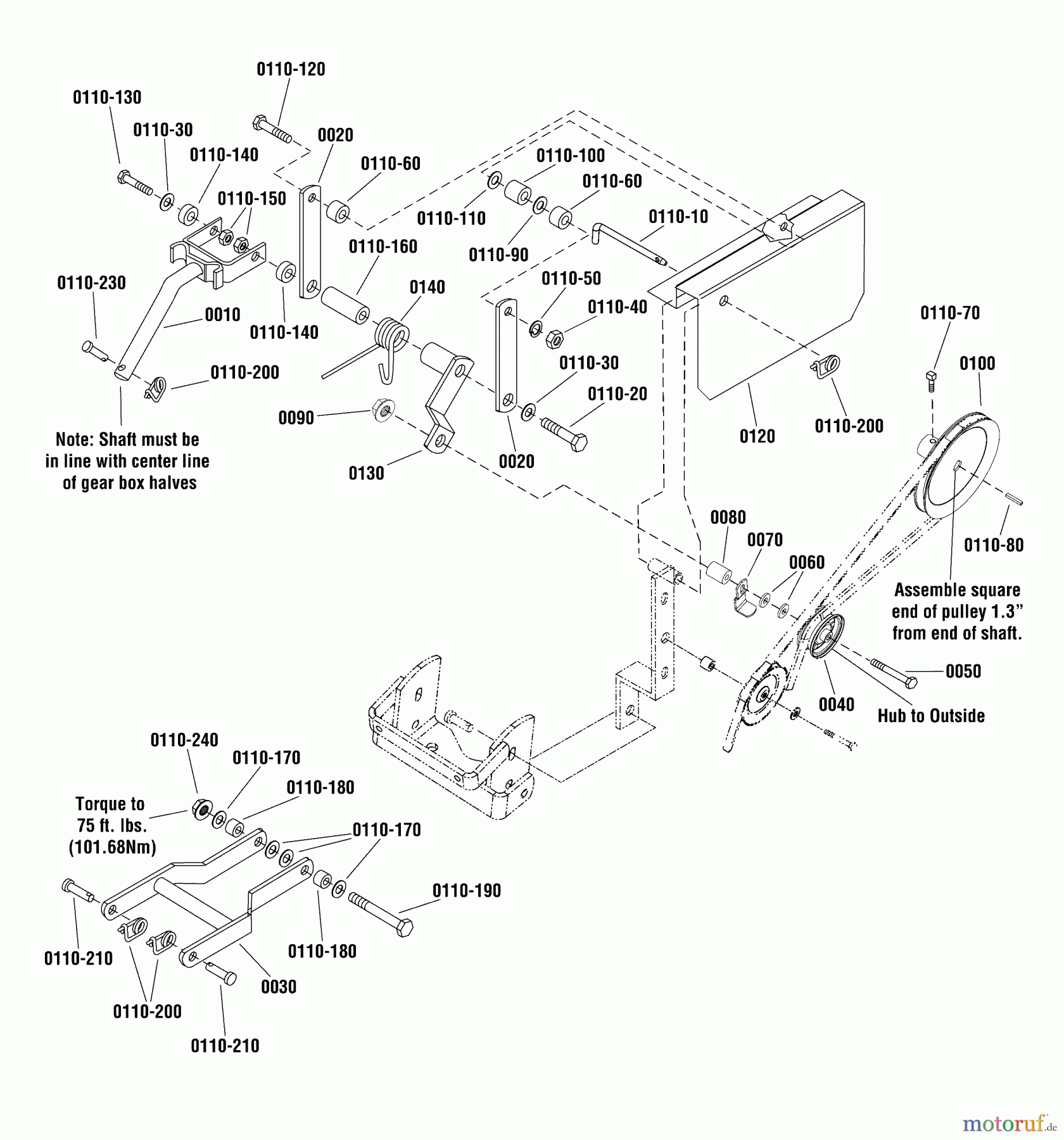 Snapper Zubehör, Fräsen und Kultivierer 1696360-00 - Snapper 36