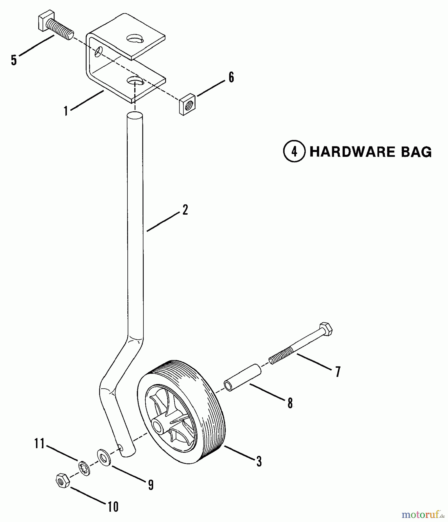 Snapper Zubehör, Fräsen und Kultivierer 7060265 - Snapper Gage Wheel Kit Gage Wheel Kit #60265