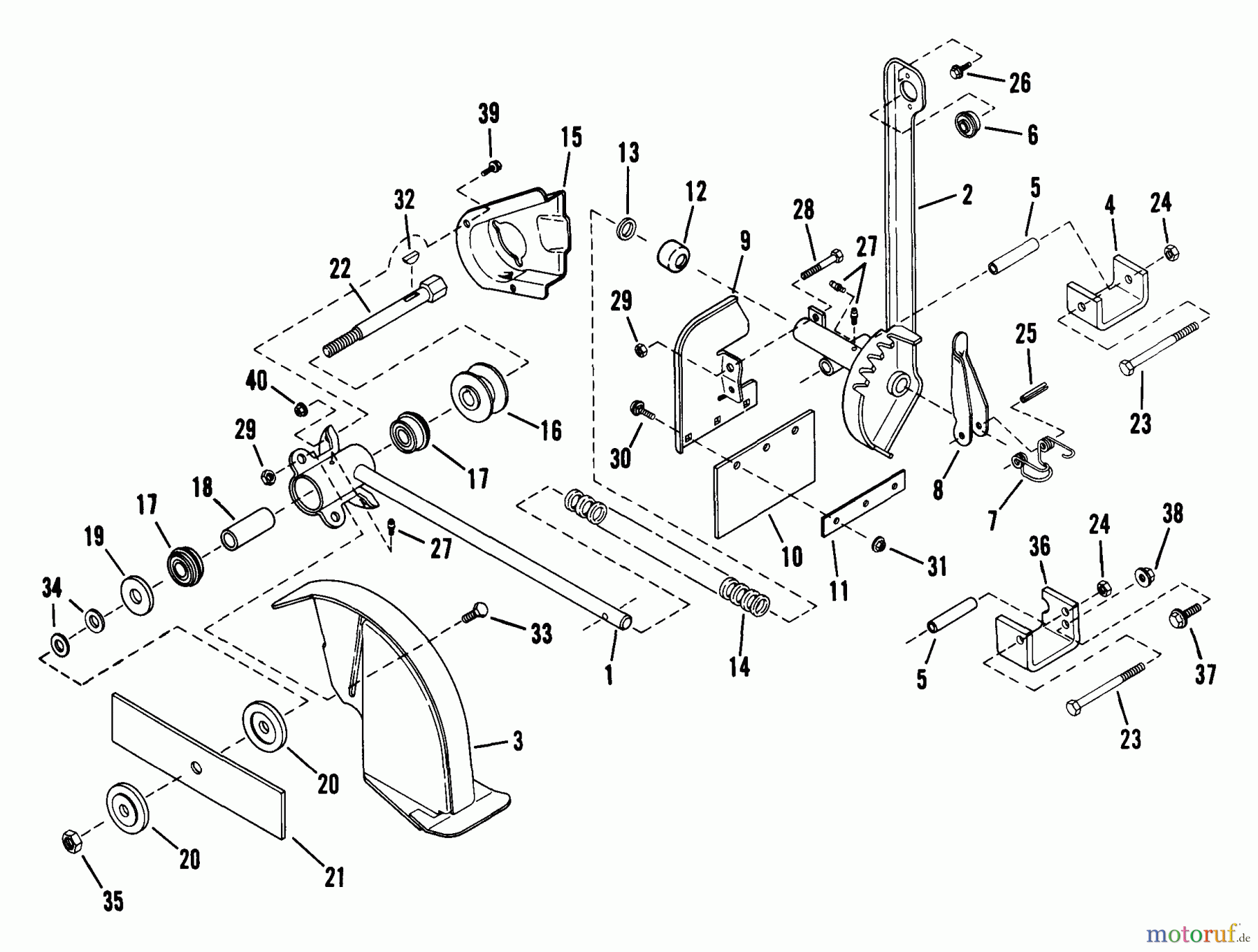 Snapper Kantenschneider ETC300B - Snapper Commercial Edger Trimmer, 3 HP, Series 0 Depth Structure & Blade