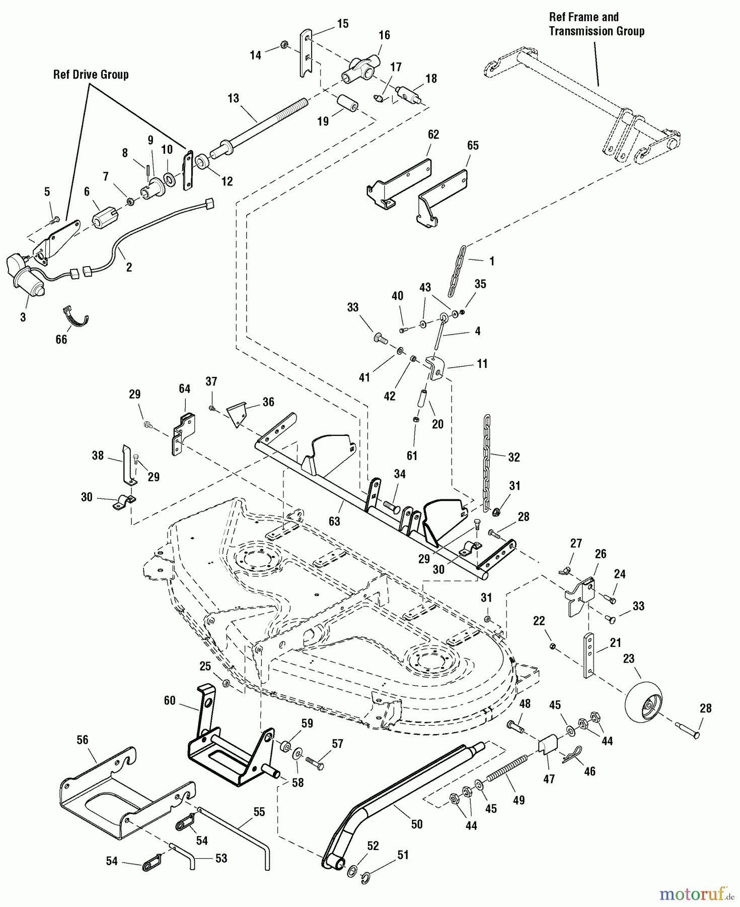  Snapper Mähdecks 1695204 - Snapper 54