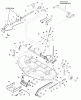 Snapper 1695204 - 54" Mower Deck (CE/Export) Ersatzteile 54" Mower Deck - Height Adjustment & Roller Group (987585)