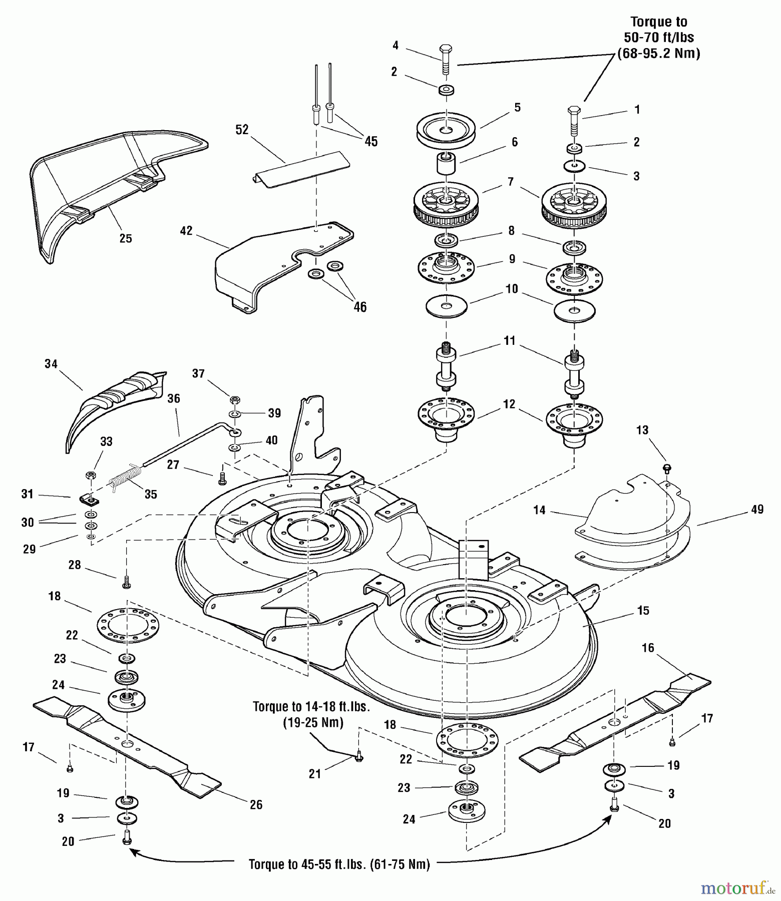  Snapper Mähdecks 1695433 - Snapper 40