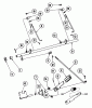 Snapper ZF2100DKU (84342) - 21 HP Zero-Turn Mower, Kubota, Out Front, Z-Rider Series 0 Ersatzteile Parking Brake Assembly