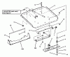 Snapper ZF2100DKU (84342) - 21 HP Zero-Turn Mower, Kubota, Out Front, Z-Rider Series 0 Ersatzteile Seat Support Assembly