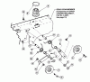 Snapper ZF2100DKU (84342) - 21 HP Zero-Turn Mower, Kubota, Out Front, Z-Rider Series 0 Ersatzteile Traction Drive Idler Assembly