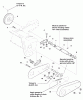 Snapper 1695298 - 46" Single Stage Snowthrower Attachment Ersatzteile Drive group (986036)